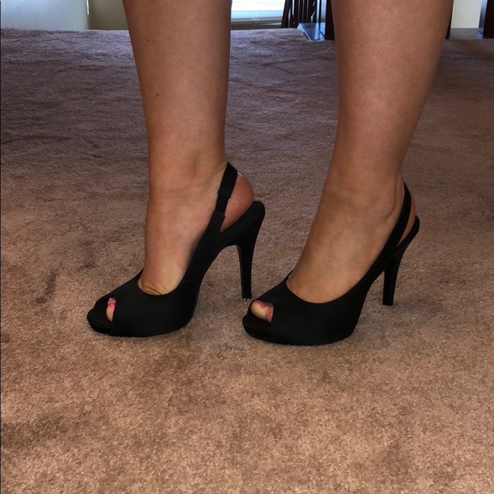 DSW Black Heels